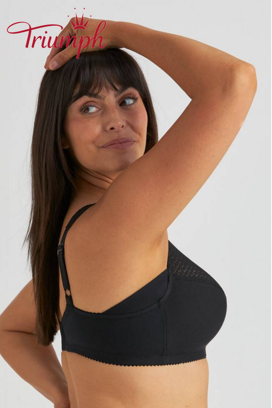 Triumph - komplet 4-częściowy 🔥 Biustonosz koronkowy Printed Comfort