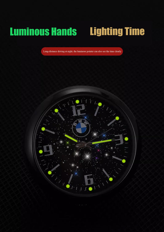 Gorąca wyprzedaż ✨50% zniżki ✨Świecący zegarek kwarcowy do samochodu