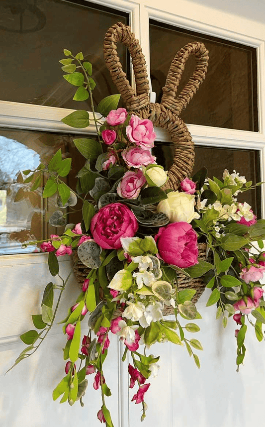 🔥 Wiszący koszyk na króliki, kieszonkowy, wiosenny, dekoracyjny