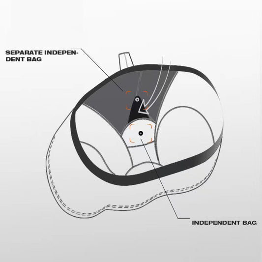 2025 Najnowsze męskie bokserki z oddzielną kieszenią
