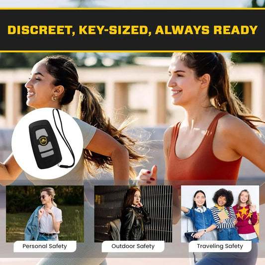 🔥 Ostrzeżenie dotyczące bezpieczeństwa na rok 2025⚡️ VOLTIC V77 3 w 1 – paralizator, latarka i alarm w breloku samochodowym