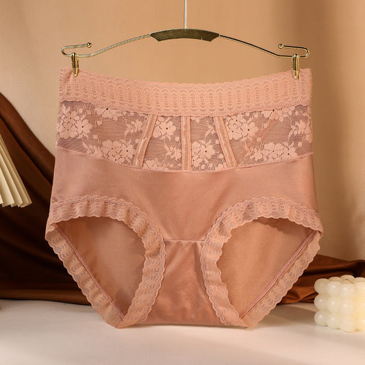 【🌷Kup 1 i otrzymaj 2 gratis】Seksowne bezszwowe majtki z jedwabiu podnoszące biodra z kontrolą brzucha