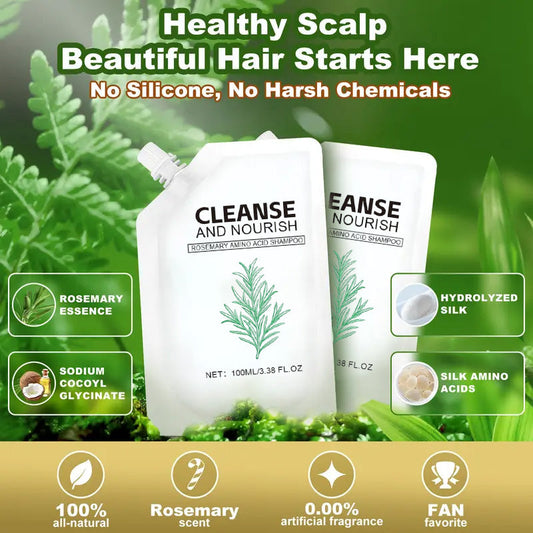 ✨Odświeżający szampon do włosów, nadający im gładkość i połysk