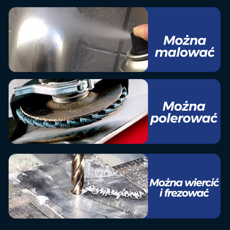 🔥 👨🔧Klej do Naprawy Metalu - Szybka i Trwała Naprawa bez Spawania!💪