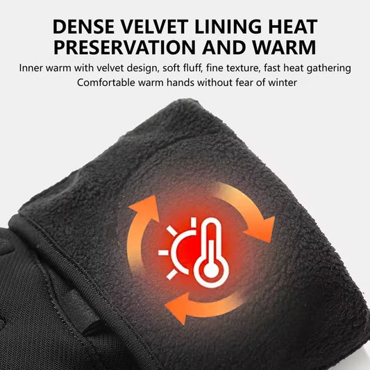 Uniseksowe termiczne rękawiczki z ekranem dotykowym — zachowaj ciepło podczas każdej zimowej aktywności