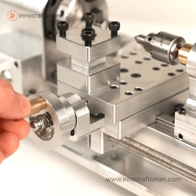 Mini tokarka do metalu 80W