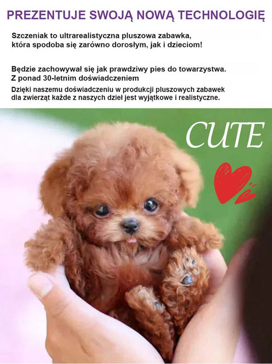 Gorąco sprzedając mojego realistycznego szczeniaka robota mój robot szczeniak krótka pluszowa lalka