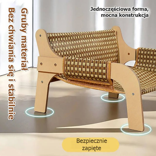 Mata do drapania z sizalu, leżak dla kota.