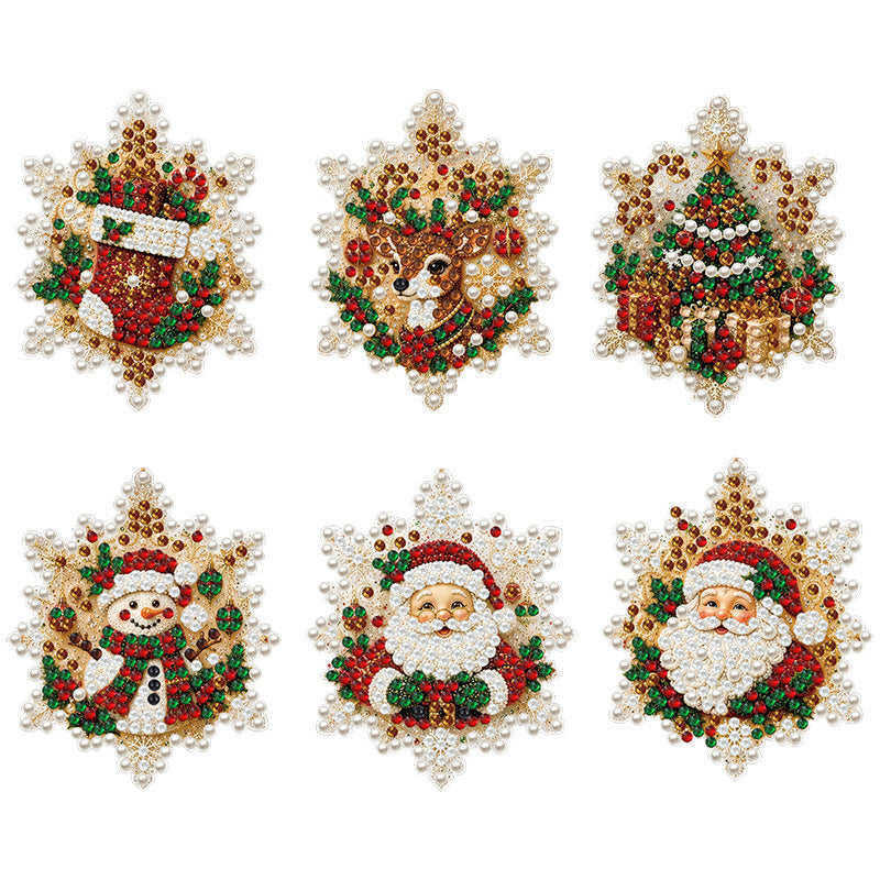 Zestaw wiszących ozdób świątecznych do pomalowania DIY🥳🎄