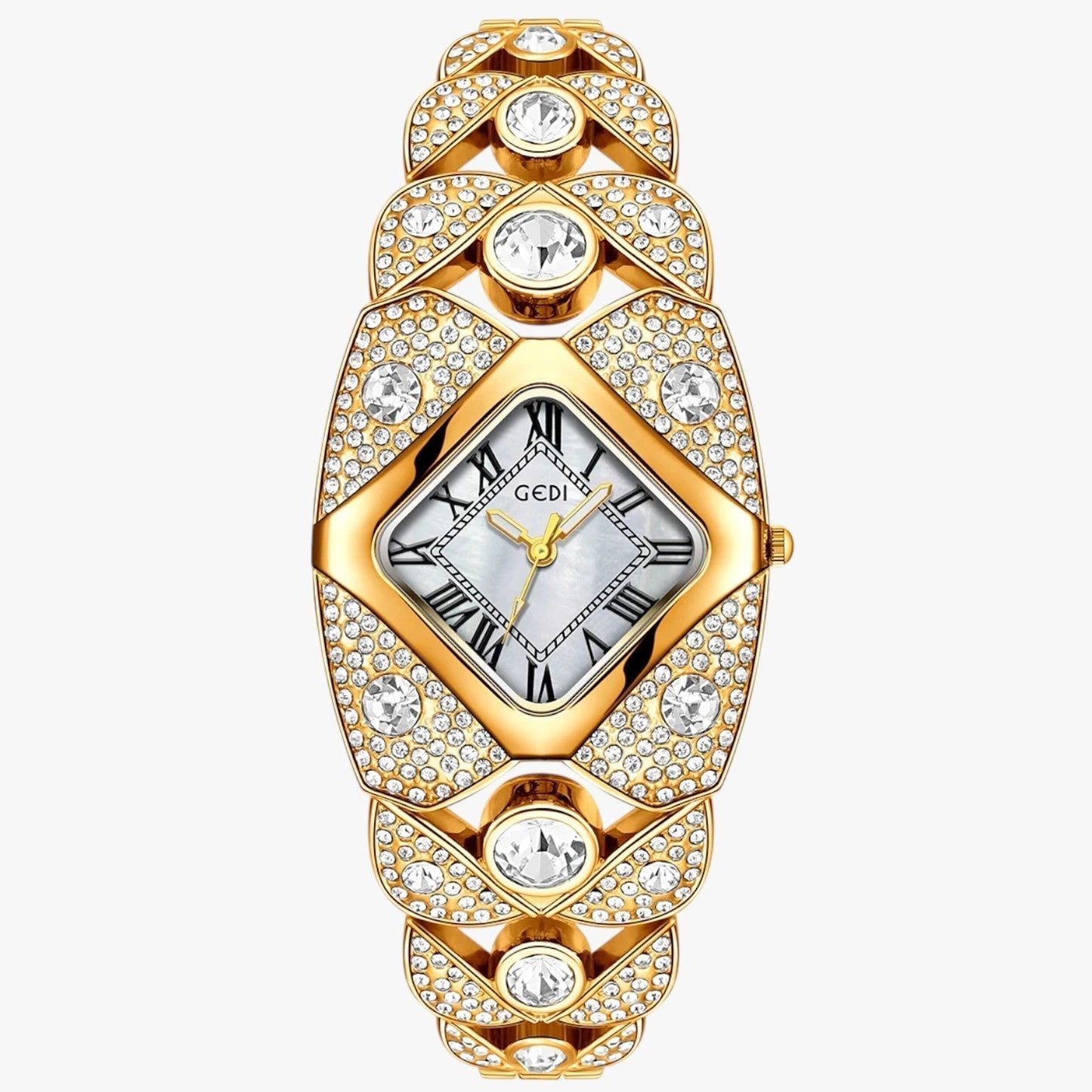 Callie | Damski zegarek 2025 Elegancja z lekką, diamentową obudową i wodoodporną konstrukcją