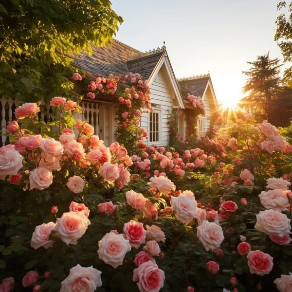 🌈 Róże pnące najwyższej jakości 🌹 Szybko rosnące, łatwe w pielęgnacji i bardzo pachnące ✨ Idealne do każdego ogrodu