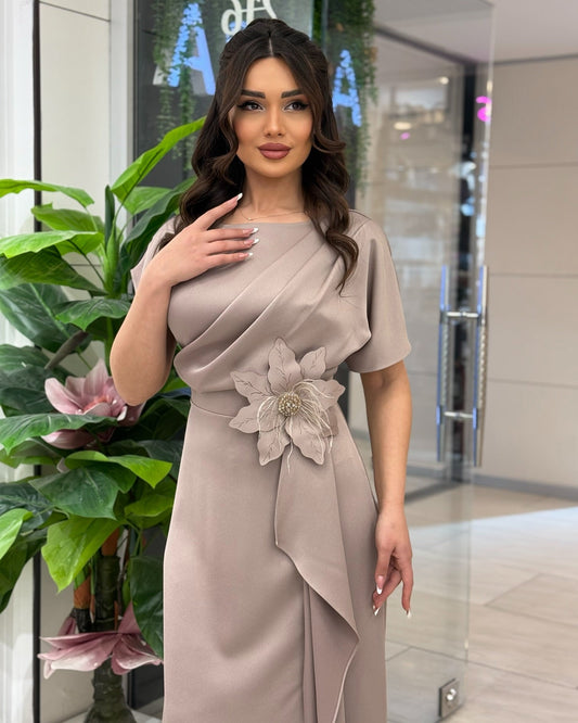 🌼Damska sukienka z kwiatowym, seksownym wzorem i temperamentem