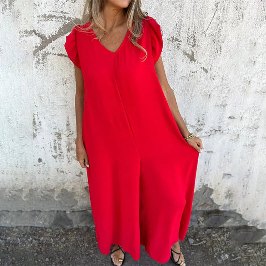 ✨ Nowa sukienka damska z dekoltem w serek i nadrukiem w panterkę na rok 2025