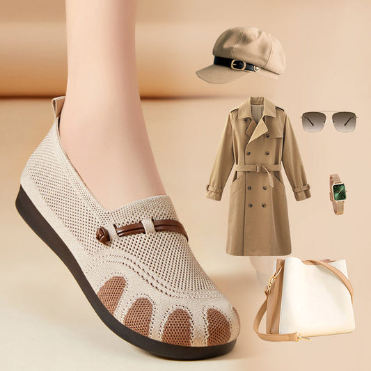 🔥Damskie płaskie, miękkie podeszwy, płytkie, wsuwane buty codzienne