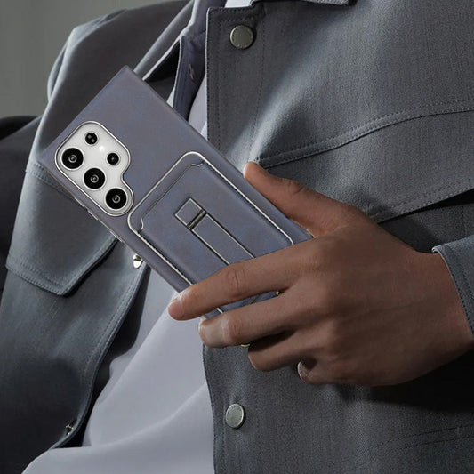 💼 Etui łączone do Samsunga: uchwyt + portfel + magnes | Do podróży, pracy i codziennego użytku