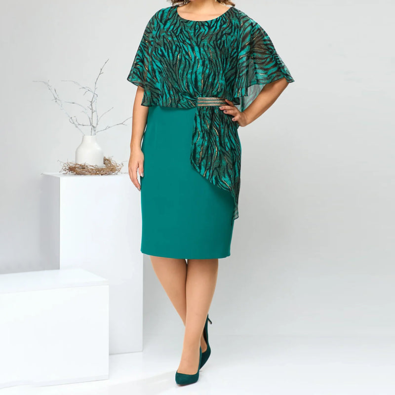 💝Elegancka damska sukienka z szyfonu