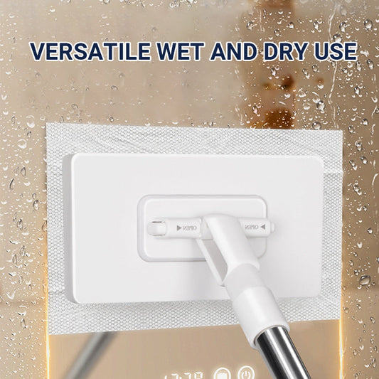 💥Oferta specjalna ograniczona czasowo🏠Mop z czterema ściereżkami wielokrotnego użytku