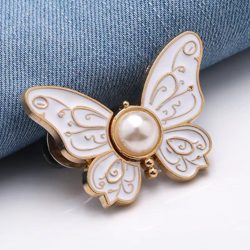 🦋Odpinana klamra regulacyjna w pasie z motylkiem👖