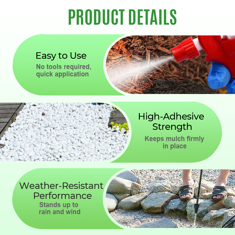 Szybkoschnący, lepki klej do krajobrazów