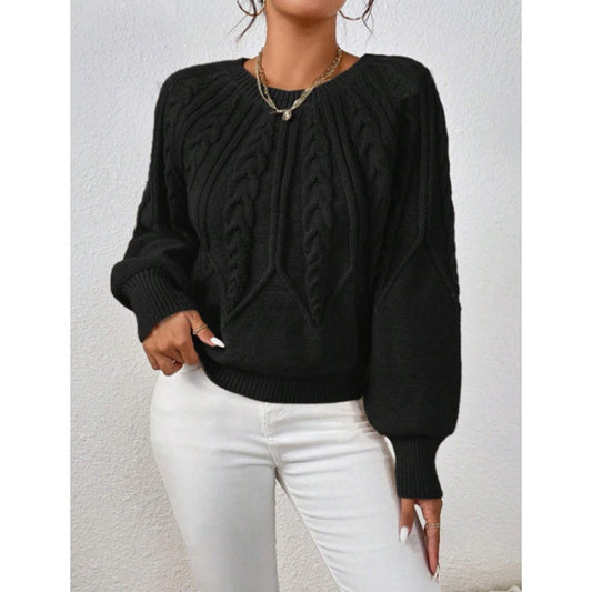 【S-2XL】✨Damska bluzka dzianinowa z długim rękawem i swobodnym krojem