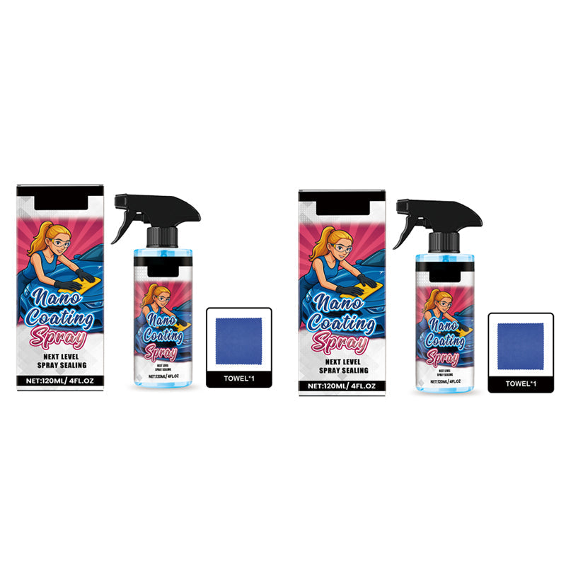🚗 KUP 2, OTRZYMAJ 1 GRATIS! ✨Spray do polerowania samochodu + ściereczka z mikrofibry – przywraca połysk i chroni lakier w kilka minut, formuła odporna na zarysowania ☀️