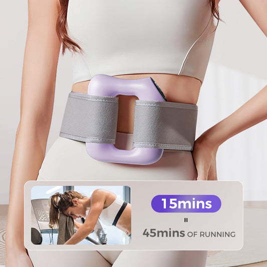 Przenośny 5-biegowy masażer pierścieniowy z regulowanym paskiem