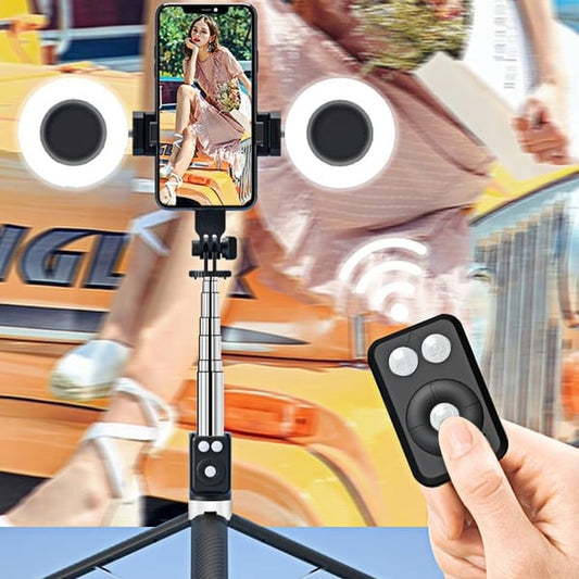 📢📢 50 % ZNIŻKI!! ⏰ 🔥 Nowy 6-w-1 Bluetooth Selfie Stick