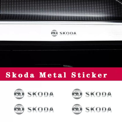 GORĄCA WYPRZEDAŻ🎉50% TANIEJ🎉Kreatywne naklejki samochodowe 3D z folii aluminiowej🔥10 SZT🔥