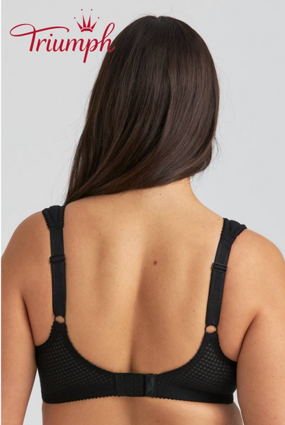 Triumph - komplet 4-częściowy 🔥 Biustonosz koronkowy Printed Comfort