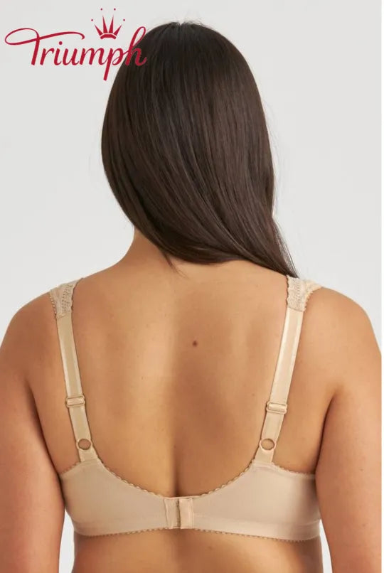 Triumph - komplet 3-częściowy 🔥 Wygodny koronkowy biustonosz z nadrukiem