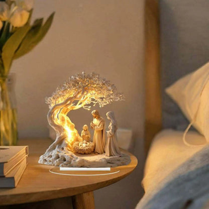 Lampa szopkowa na Świętą Noc