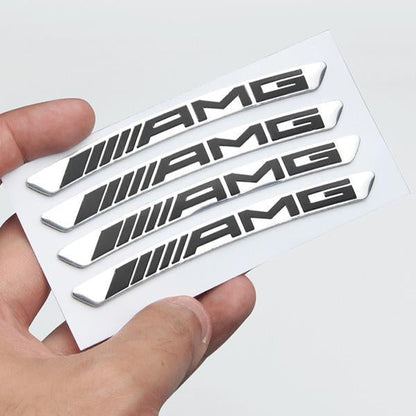 Gorąca wyprzedaż ✨50% zniżki ✨Naklejka 3D na felgę metalową z motywem osobowości (4 szt.)