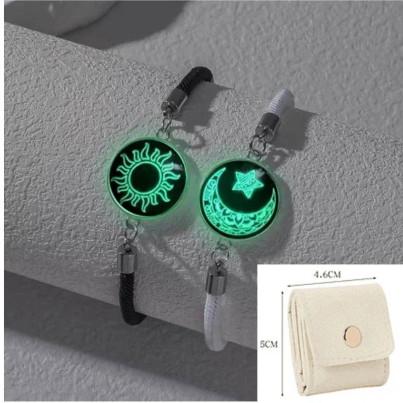 Słońce i Księżyc – Jedna Dusza. 💞 Bransoletki Dla Par, Które Łączą Pomimo Odległości.