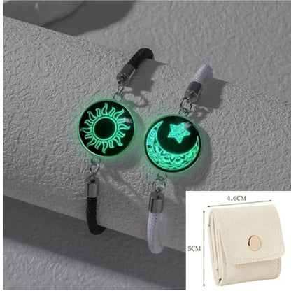 Słońce i Księżyc – Jedna Dusza. 💞 Bransoletki Dla Par, Które Łączą Pomimo Odległości.