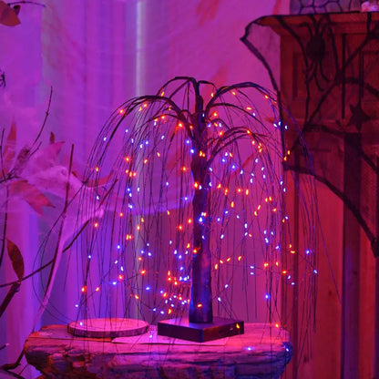 🎃✨Wyprzedaż Early Bird: 50% zniżki🔥Światła na choinkę Halloween