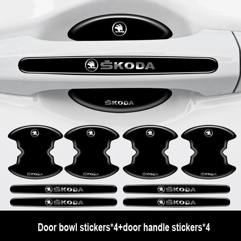 Zagęszczony klej do drzwi samochodowych z logo ✨8 szt.✨