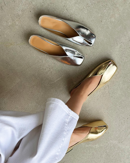 Letnie damskie sandały z miękkiej skóry, oddychające i wygodne