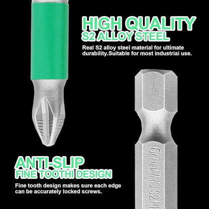 Zestaw wierteł do wkrętaków o dużej wytrzymałości magnetycznej