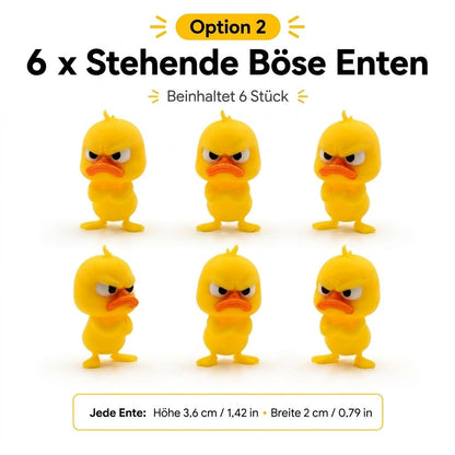 😠 Figurka Angry Duck Desk – Dodaj odrobinę zawadiackiego charakteru swojemu biurku! 🐥