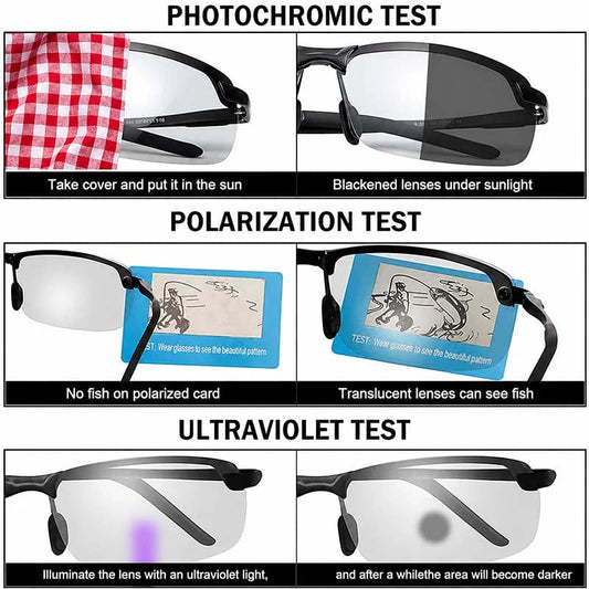 Inteligentne okulary przeciwsłoneczne z polaryzacją do aktywności na świeżym powietrzu z ochroną UV