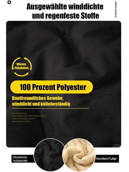 2025 Nowy ciepły, wodoodporny płaszcz z kaszmiru