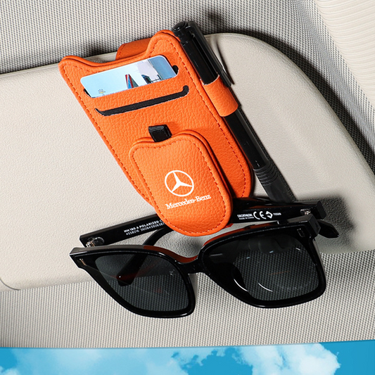 Uchwyt na okulary przeciwsłoneczne do samochodu – łatwy dostęp, oszczędność miejsca, wielofunkcyjny klips