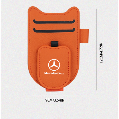 Uchwyt na okulary przeciwsłoneczne do samochodu – łatwy dostęp, oszczędność miejsca, wielofunkcyjny klips