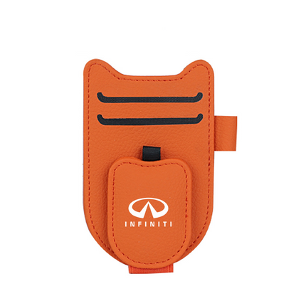 Uchwyt na okulary przeciwsłoneczne do samochodu – łatwy dostęp, oszczędność miejsca, wielofunkcyjny klips