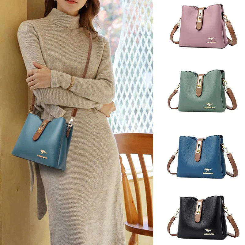 👜Damska torba kubełkowa Fashion Forward