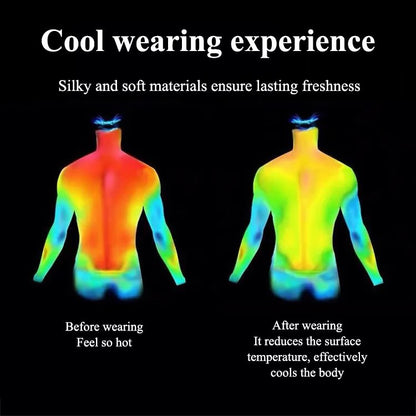 ✨Męska koszula Ice Silk Stretch Shirt