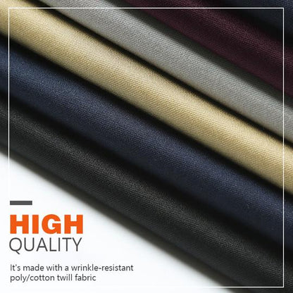 Wyprzedaż! Męskie spodnie klasyczne z wysokim stanem i rozciągliwością