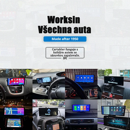 Inteligentny system audio i wideo w postaci tabletu samochodowego (model Pro MaxTM 2025).