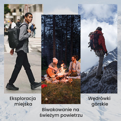 Wełniane spodnie do biegania unisex