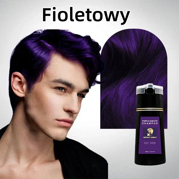 Szampon do włosów z natychmiastowym efektem koloryzacji - Broda i włosy